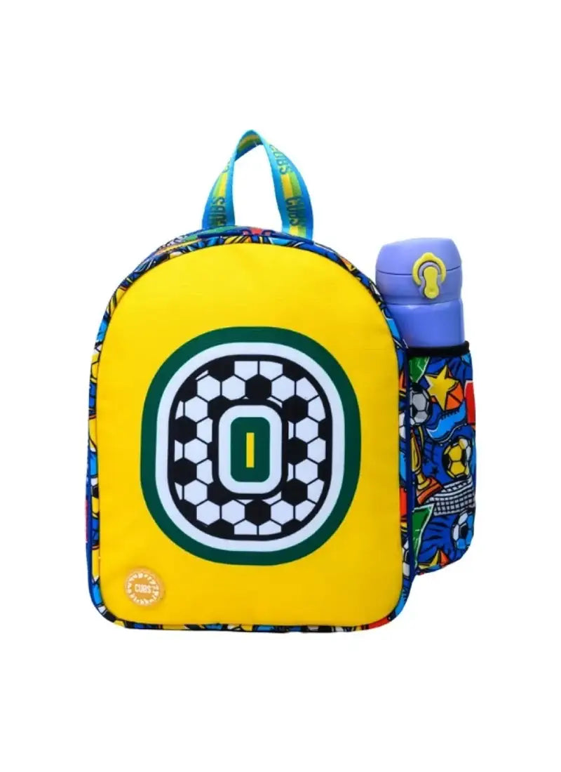 Cubs Football Fan letter O Nursery Lunch Backpack