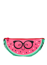 Cubs Watermelon Fushia with Glasses Large Pouch