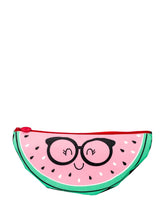 Cubs Watermelon Pink with Glasses Large Pouch
