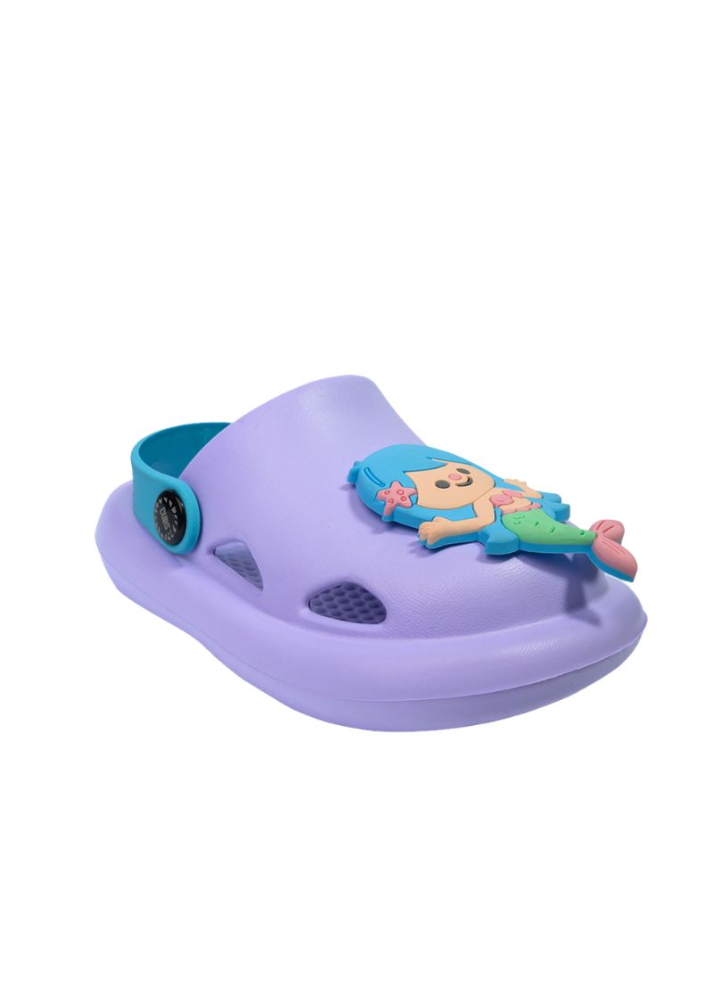 cubs Kids Clog Lilac Mermaid