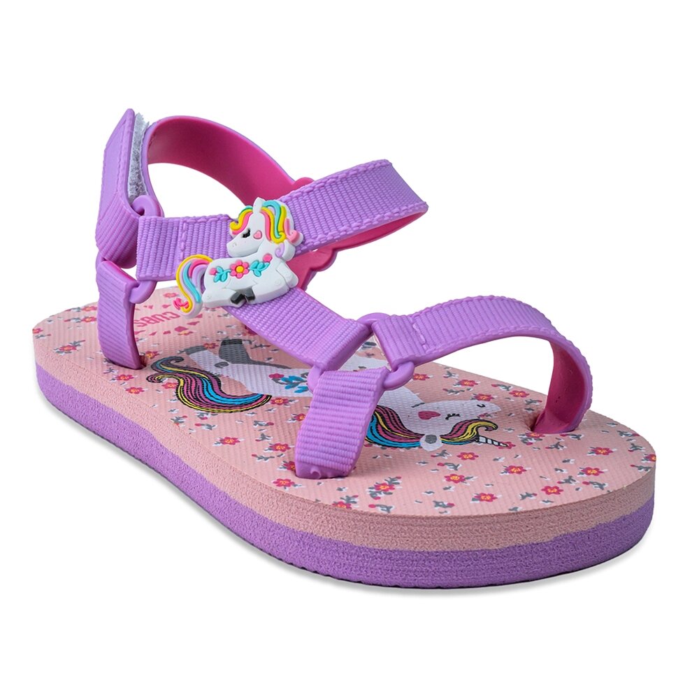 Cubs Sling Sandal Junior Girls Unicorn Baby Rose