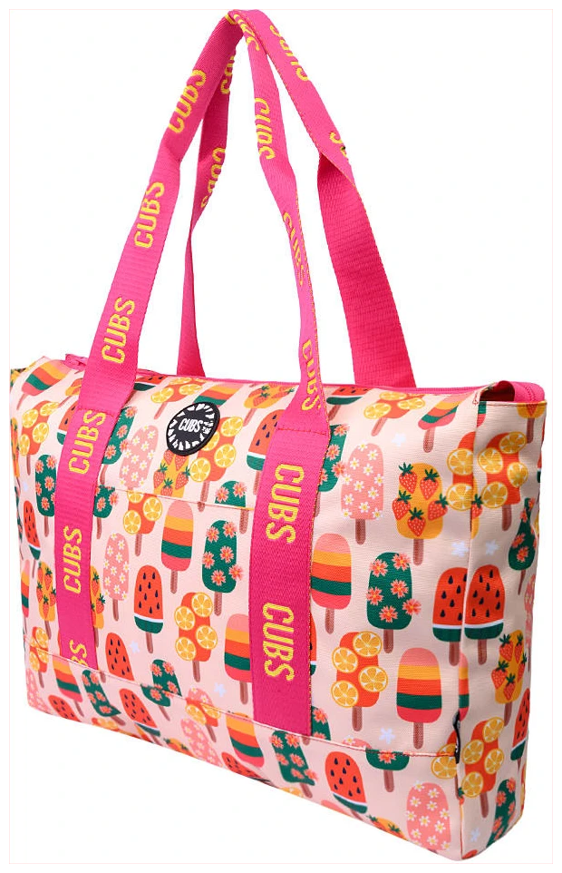 Cubs Watermelon Ice Cream Double Face Tote Bag