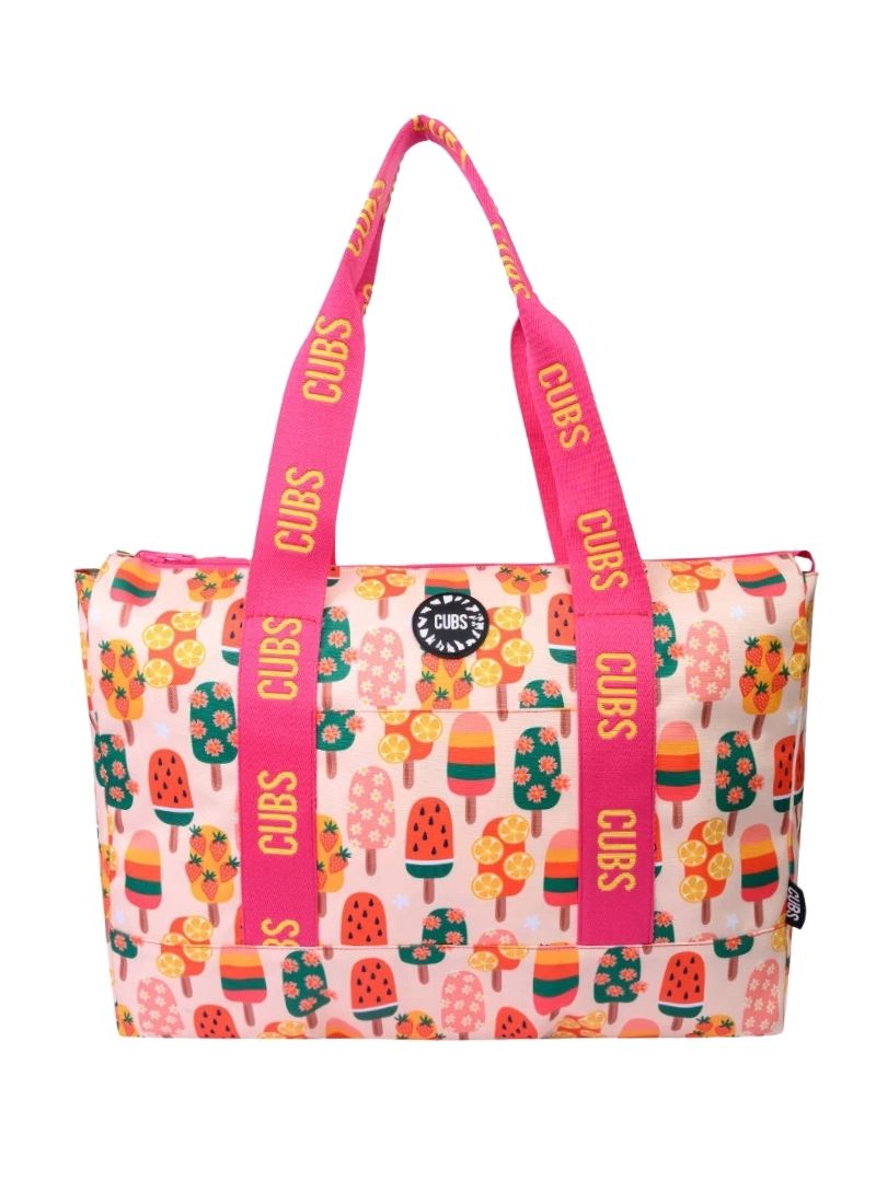 Cubs Watermelon Ice Cream Double Face Tote Bag