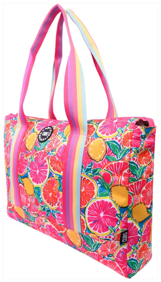 Cubs Tropical Fruit 2 Double Face Tote Bag