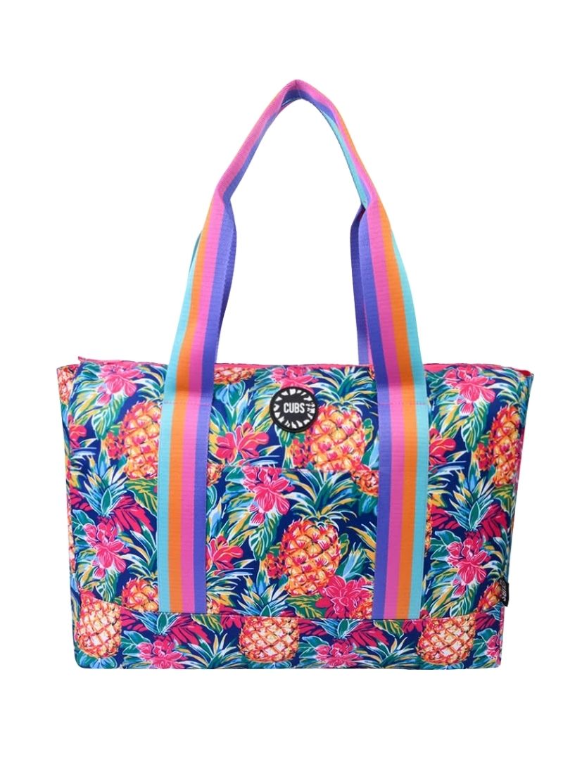 Cubs Tropical Fruit 2 Double Face Tote Bag