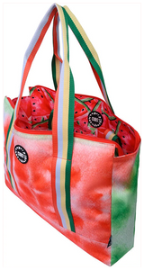 Cubs Green WaterMelon Cocktail Double Face Tote Bag