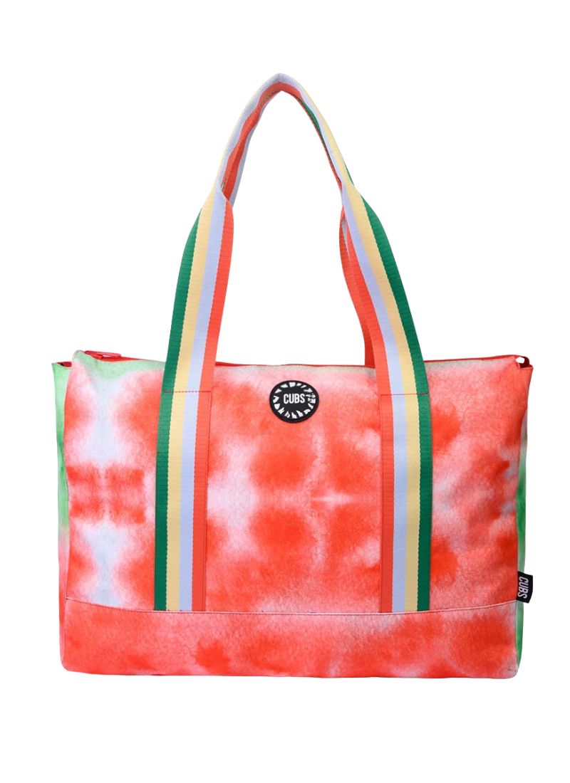 Cubs Green WaterMelon Cocktail Double Face Tote Bag