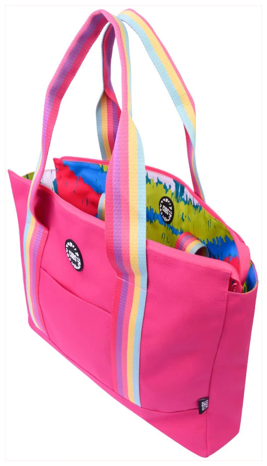 Cubs Tie Dye Star Double Face Tote Bag