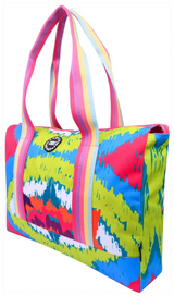 Cubs Tie Dye Star Double Face Tote Bag