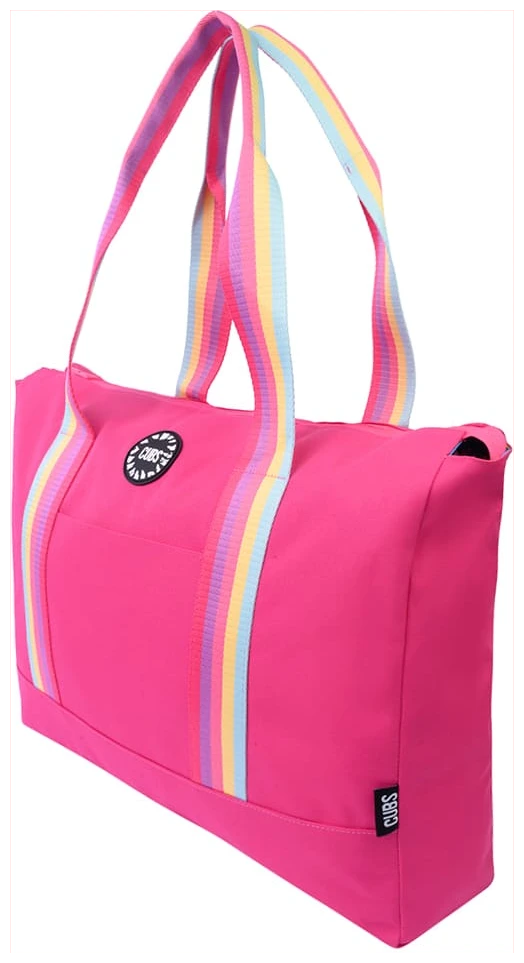 Cubs Tie Dye Star Double Face Tote Bag