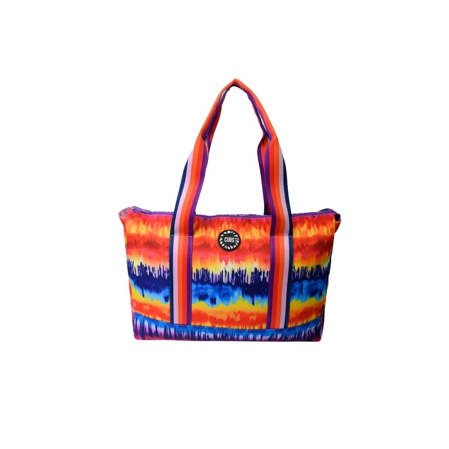 Cubs Dripping Paint & True Pink Double Face Tote Bag