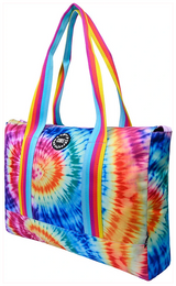 Cubs Lilac Dreams Tie Dye Double Face Tote Bag
