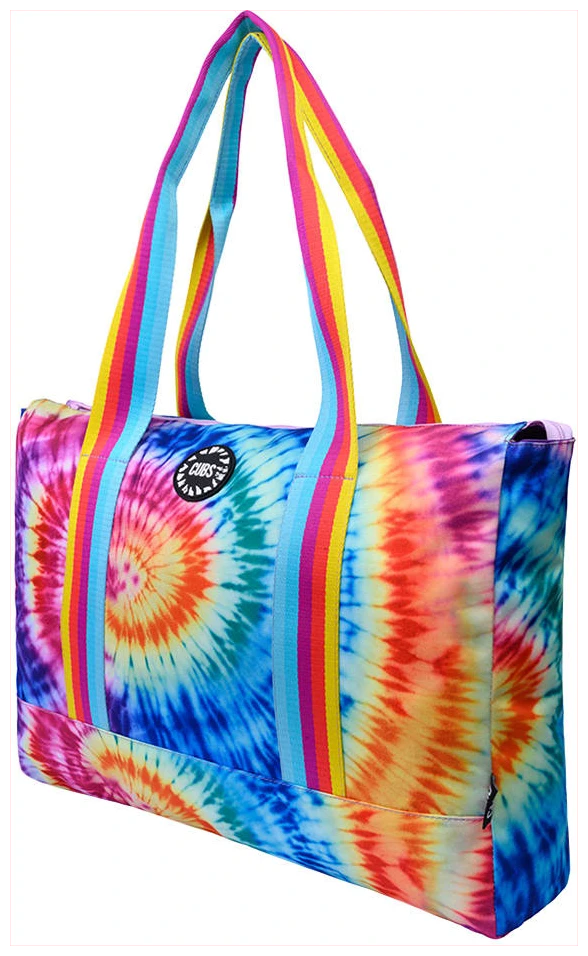 Cubs Lilac Dreams Tie Dye Double Face Tote Bag