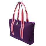 Cubs Deep Purple Tie Dye & Very Purple Double Face Tote Bag