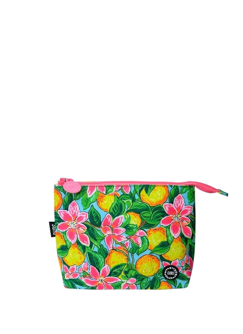 Cubs Fuchia Lemon 1 Medium Pouch