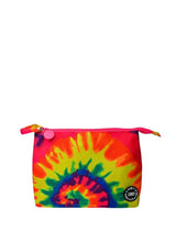 Cubs Fuchia Tie Dye Large Pouch