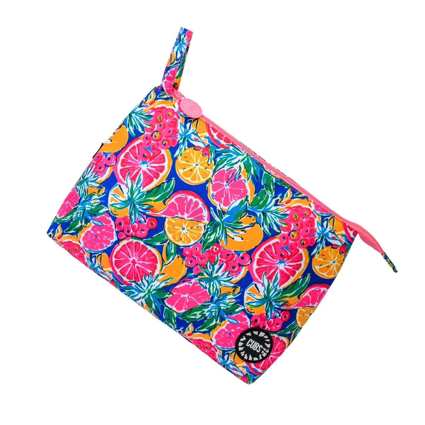 Cubs Fuchia Lemon 2 Large Pouch