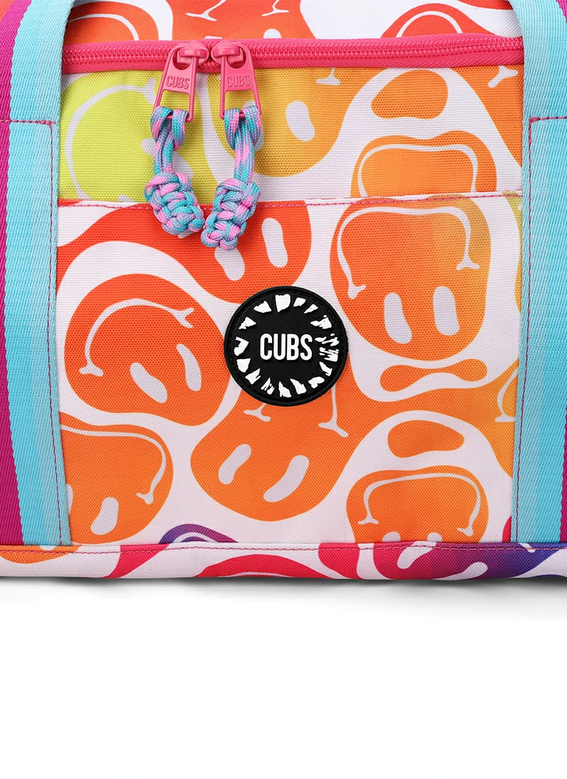 Cubs Goofy Smiles two side Pocket Large Duffel bag