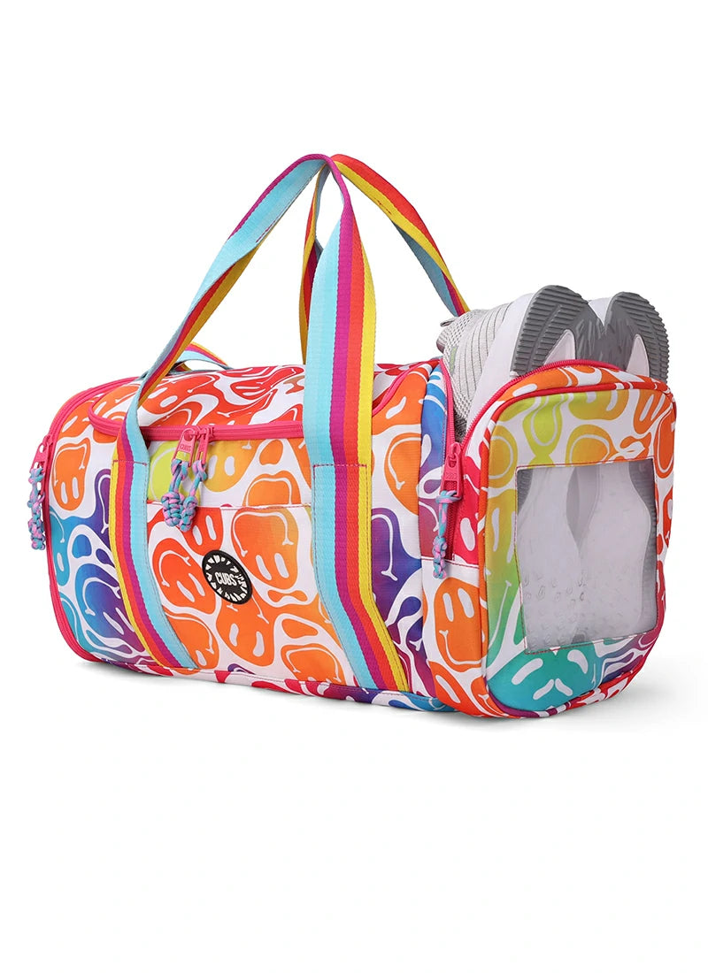 Cubs Goofy Smiles two side Pocket Large Duffel bag