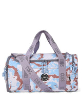 Cubs Baby Blue Tie Dye two side Pocket Large Duffel bag
