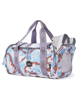 Cubs Baby Blue Tie Dye two side Pocket Large Duffel bag