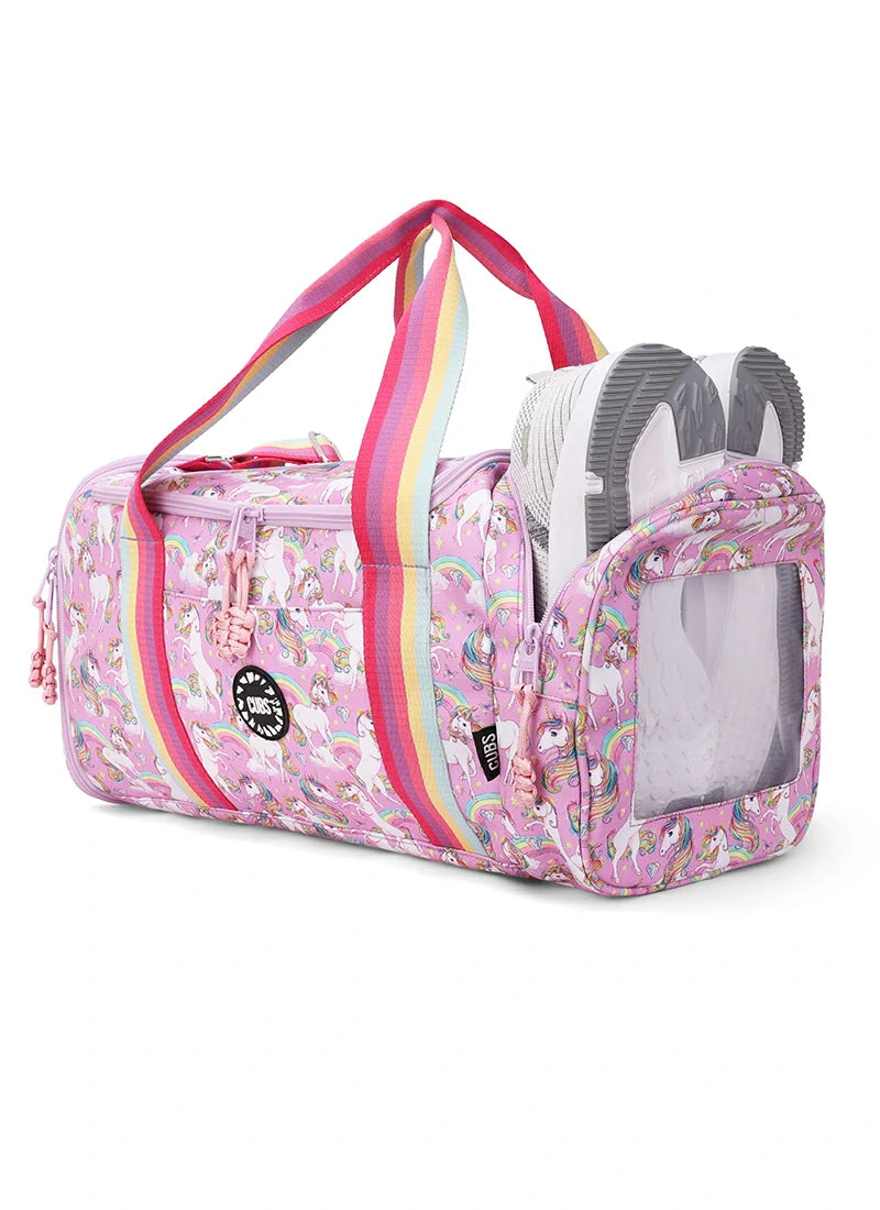 Cubs unicorn two side Pocket Large Duffel bag