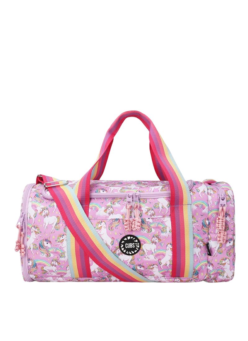 Cubs unicorn two side Pocket Large Duffel bag