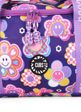 Cubs Deep Purple Roses two side Pocket Large Duffel bag