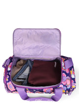 Cubs Deep Purple Roses two side Pocket Large Duffel bag