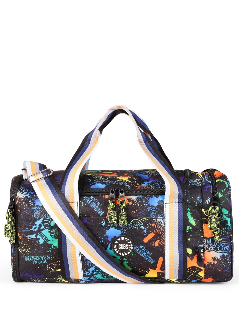 Cubs Monster Truck two side Pocket Large Duffel bag
