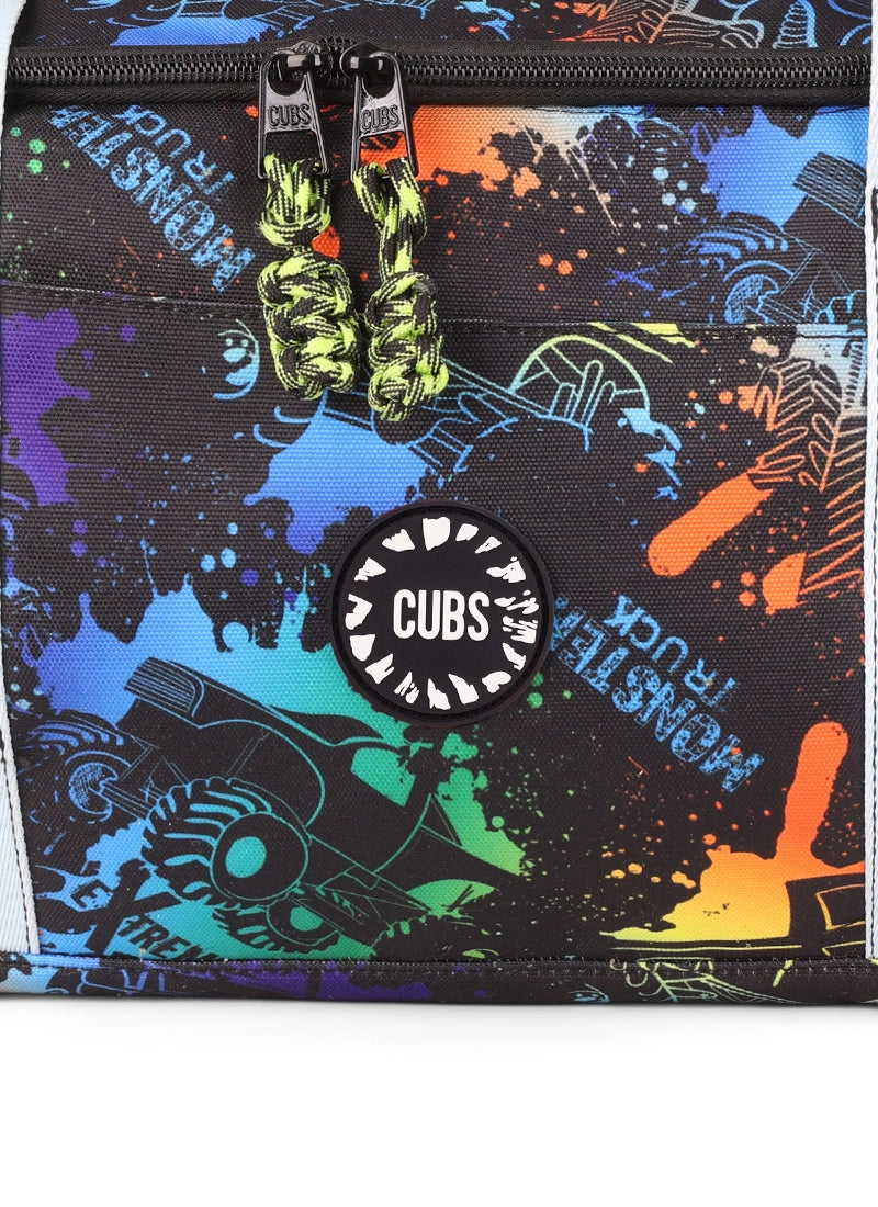 Cubs Monster Truck two side Pocket Large Duffel bag