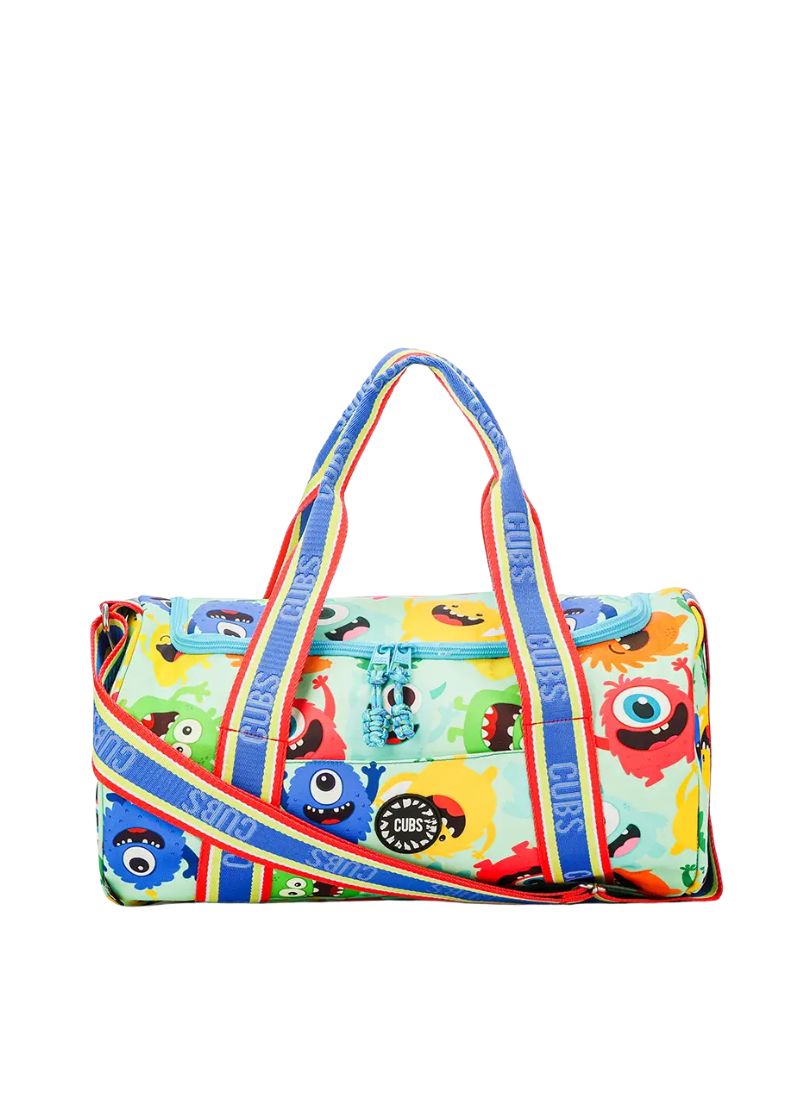 Cubs Crazy Monsters Medium Duffel Bag