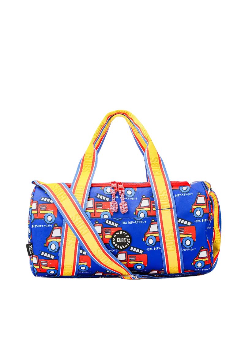 Cubs Fire Truck Medium Duffel Bag