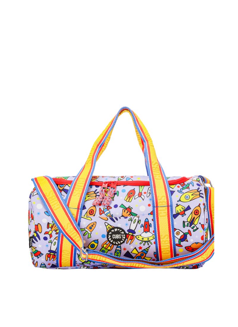 Cubs Space Ships Medium duffel bag