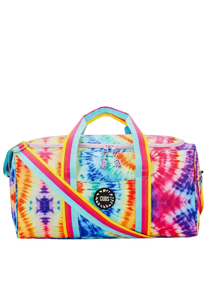 Cubs Lilac Dreams Tie Dye Weekender Duffel Bag