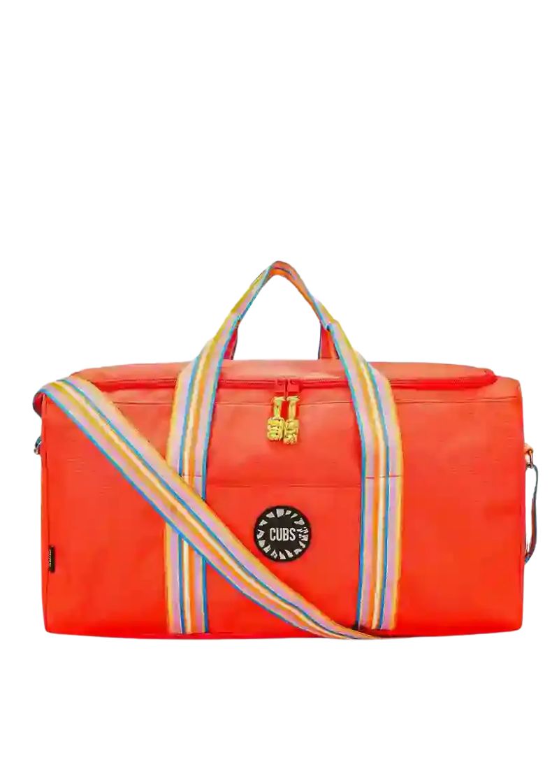 Cubs Peach Weekender Duffel Bag
