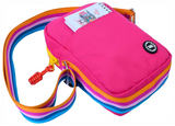 Cubs Fuchia/Yellow Cross Body Bag