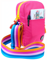 Cubs Fuchia/Yellow Cross Body Bag