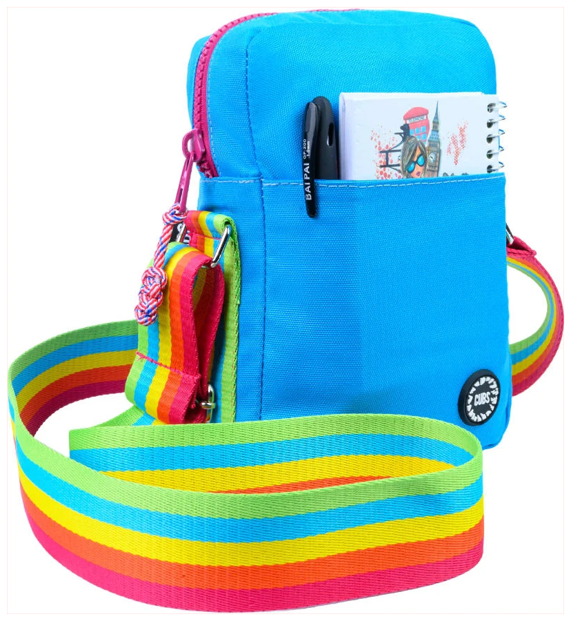 Cubs Blue/Fuchia Cross Body Bag