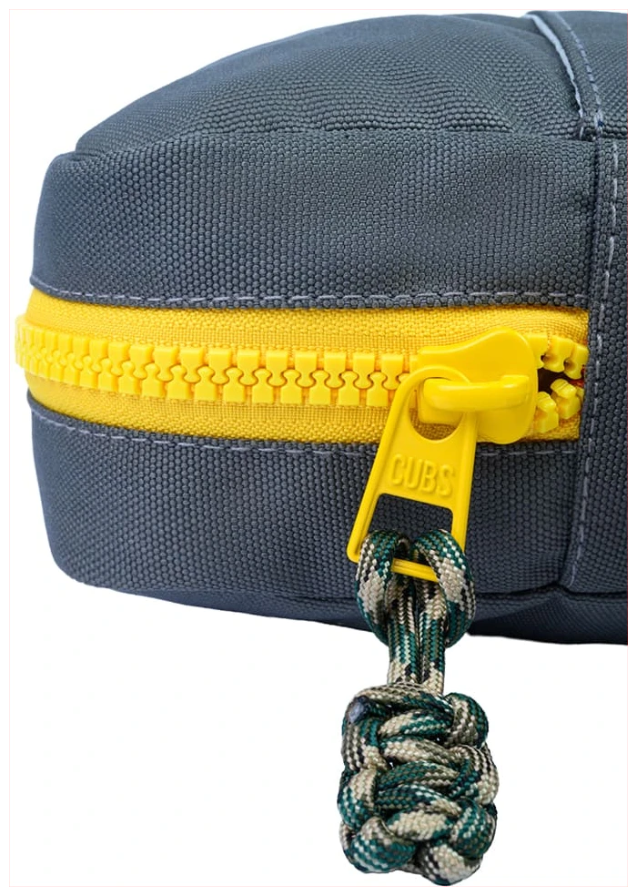 Cubs Army Green/Yellow Cross Body Bag