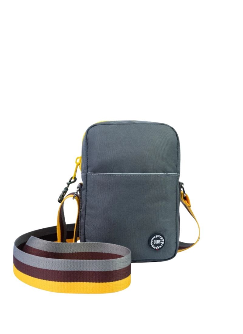 Cubs Army Green/Yellow Cross Body Bag
