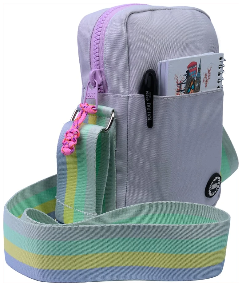Cubs Light Grey Cross Body Bag
