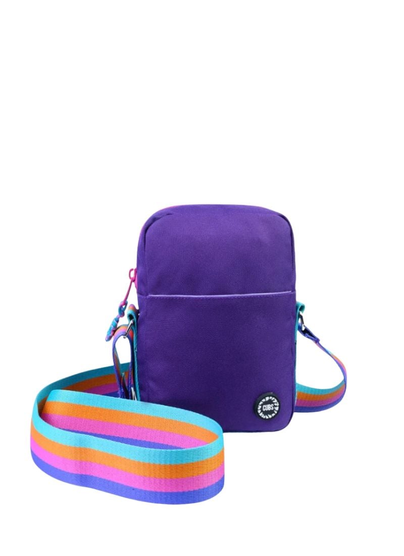 Cubs Purple Cross Body Bag