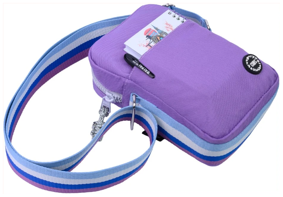 Cubs Lilac/grey Cross Body Bag