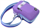 Cubs Lilac/grey Cross Body Bag