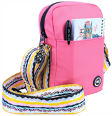Cubs Pink/Black Cross Body Bag