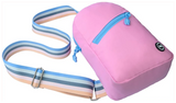 Cubs Light Pink Sling Bag Zipper Pocket
