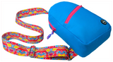 Cubs Blue/Fuchia Sling Bag Zipper Pocket