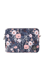 Cubs Blooming Flowers Rose Laptop Bag With Strap 15 Inch