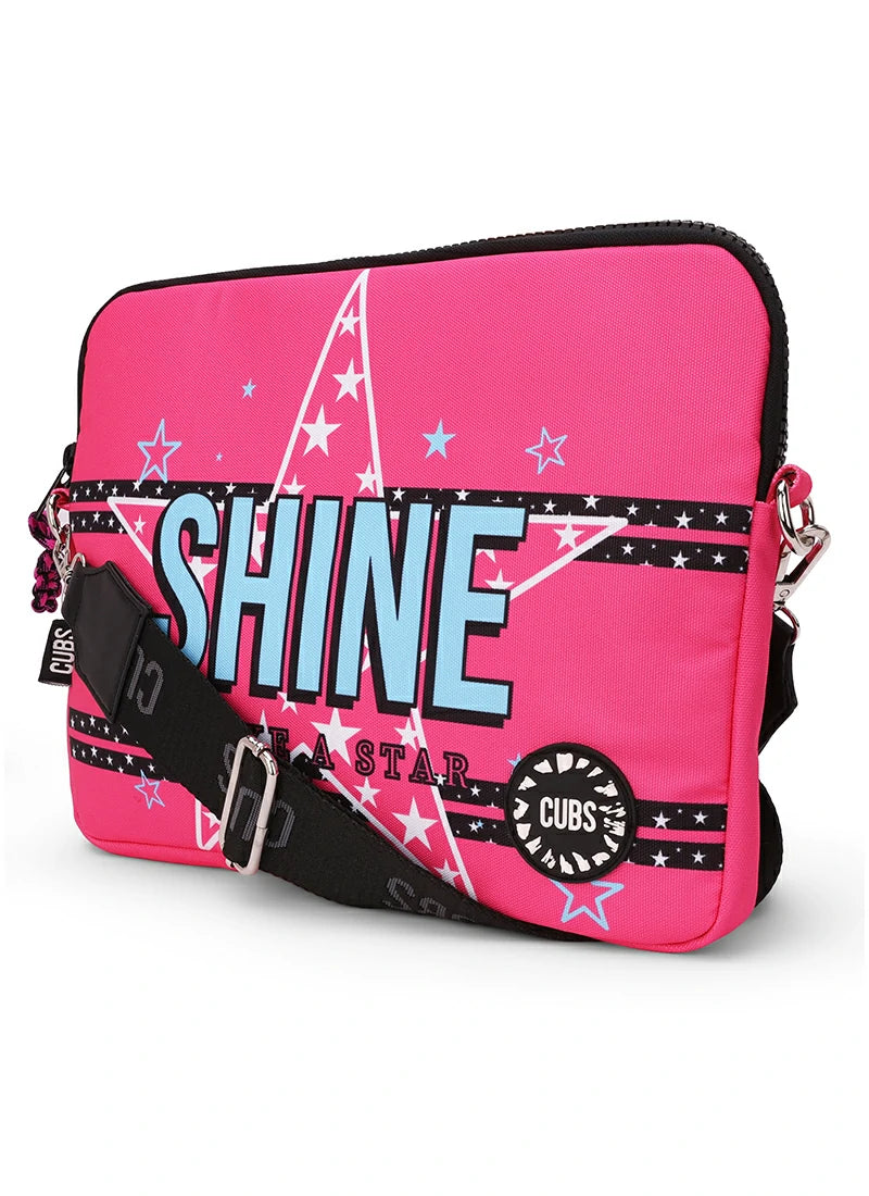 Cubs Shine like a star Laptop Bag with strap 15 Inch
